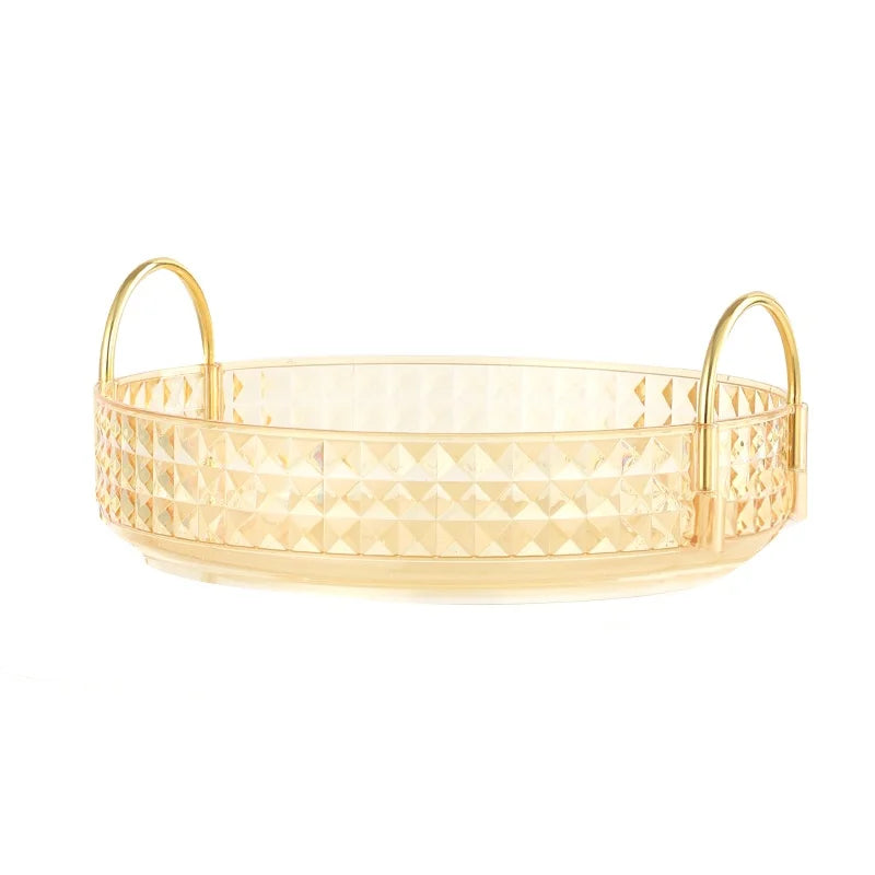 Multifunctional Lipstick Storage Box Rotating Drawer Makeup Box Transparent Desktop Skin Care Product Storage Rack by Smarsty