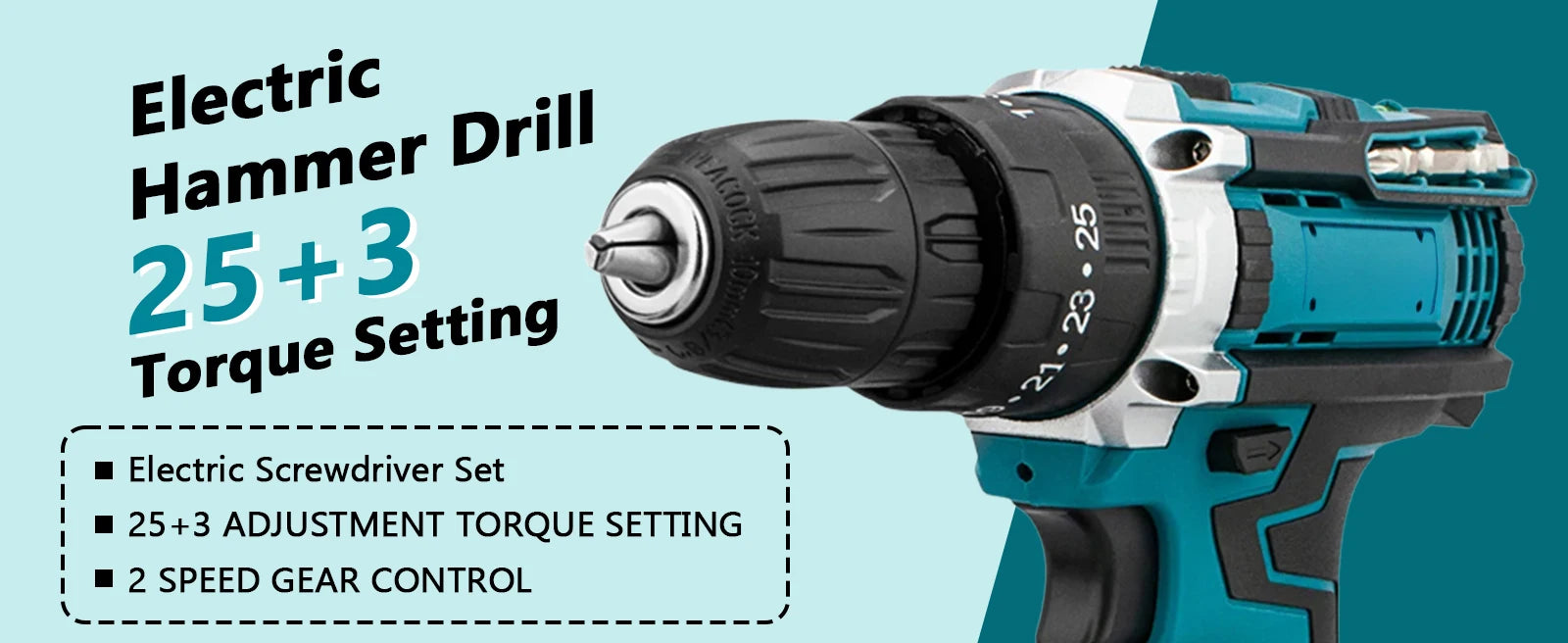 Cordless Brushless Impact Wrench with Toolbox Set - Smarsty