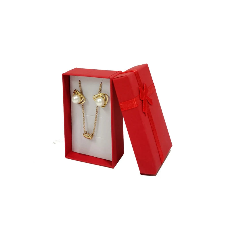 High Quality Paper Ring Necklace Set in Gift Box - Smarsty