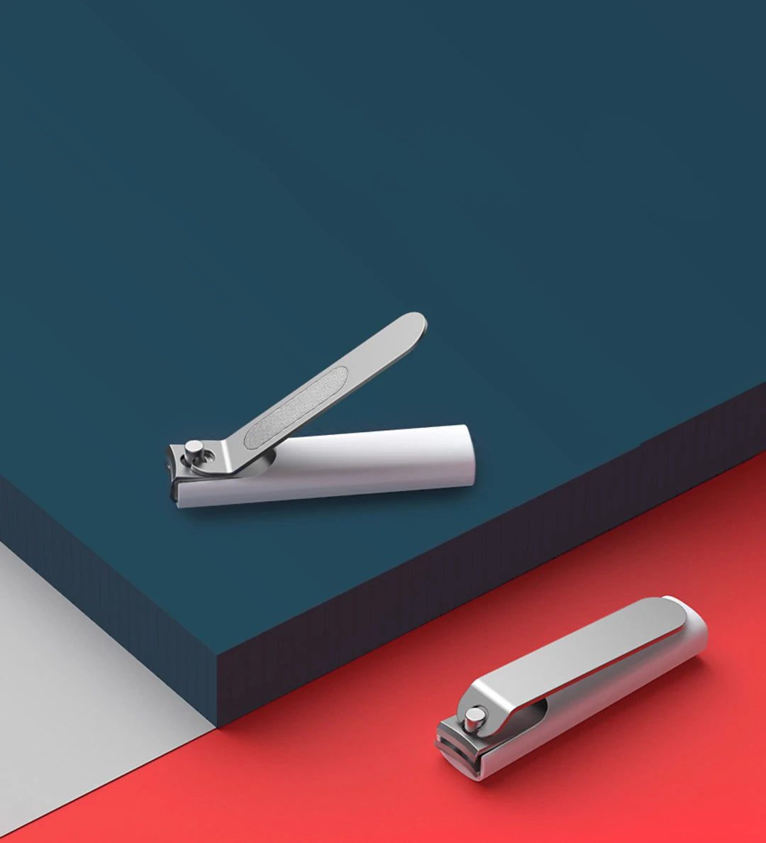 Xiaomi Mijia Stainless Steel Nail Clippers with Anti-Splash Cover - Smarsty