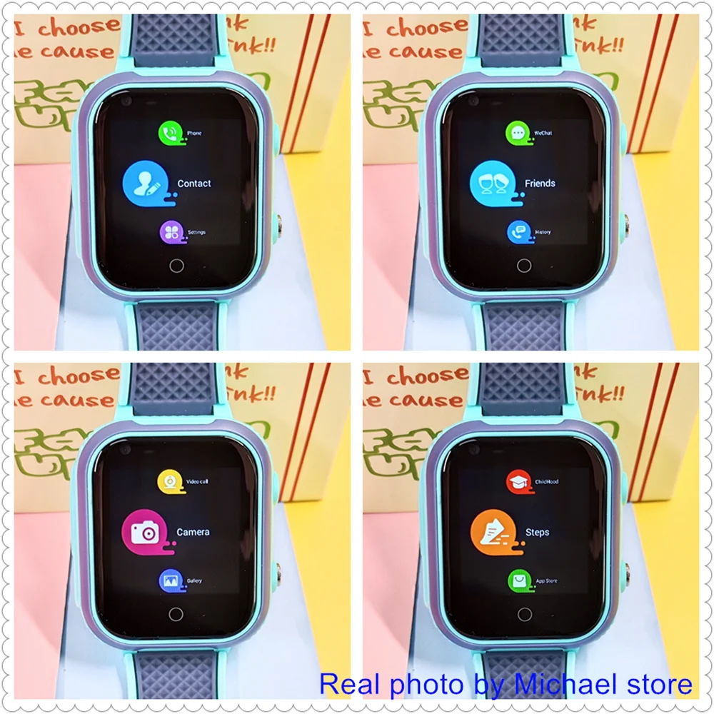 Kids 4G Smart Watch with GPS and Video Call - Smarsty