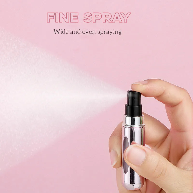 Portable 5ml Refillable Perfume Bottle for Travel - Smarsty