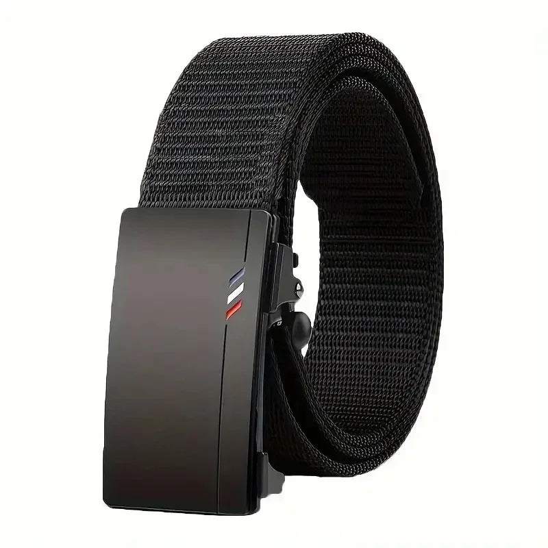 Men's Quick Release Canvas Belt Durable Outdoor Sports - Smarsty