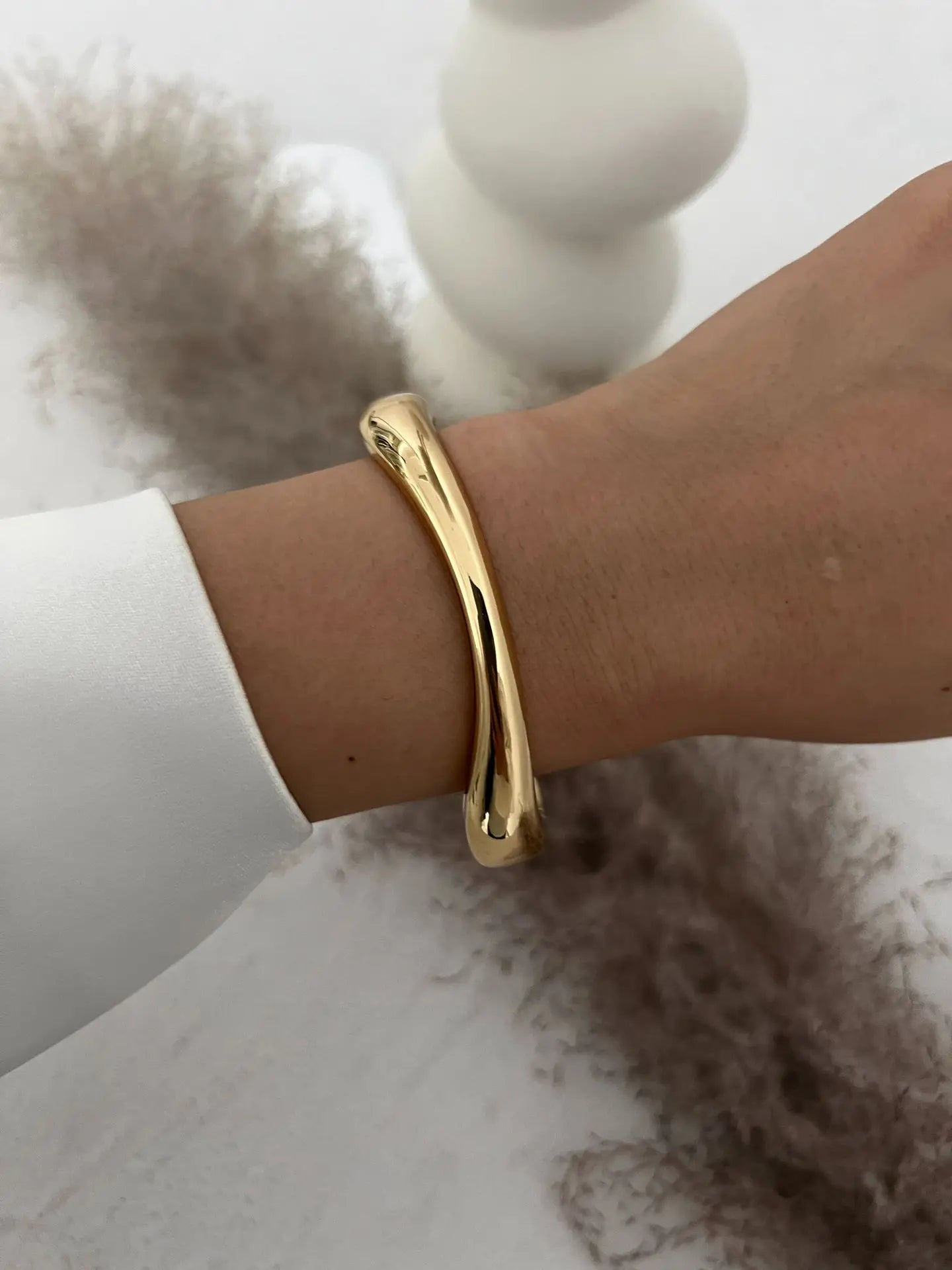 Vintage Hip Hop Metal Cuff Bangles for Women - Smarsty