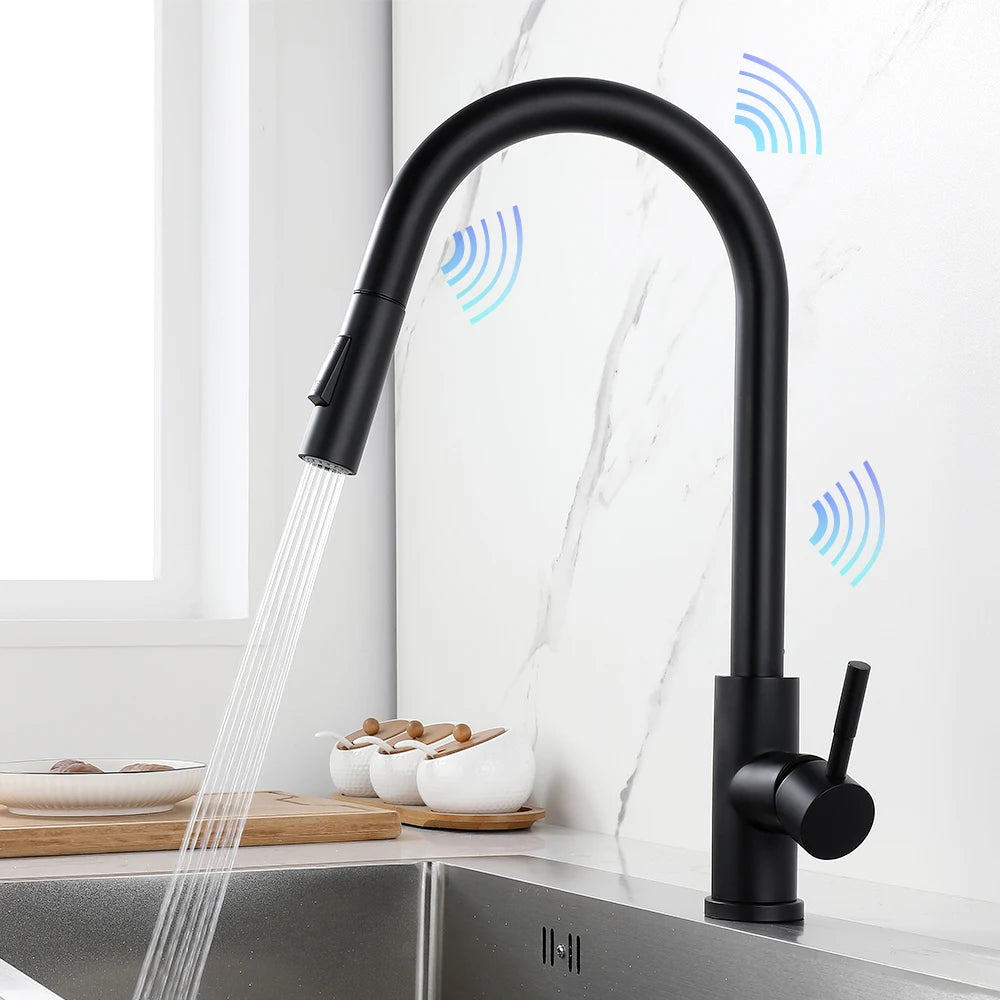 Smart Touch Kitchen Faucet with Sensor Control - Smarsty