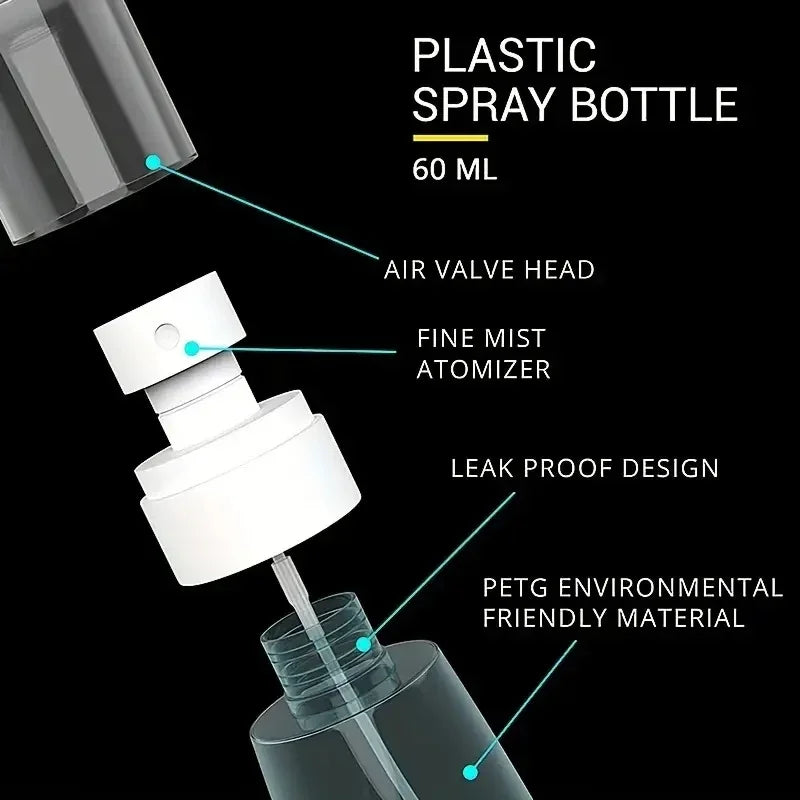 Refillable Spray Bottles Mini Fine Mist Containers - Smarsty