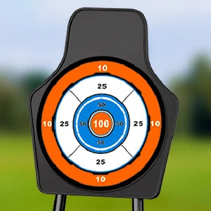 VATOS 2X Bow Arrow + Guns Toy For Kids Night-Light Archery Stand Target Board Indoor Outdoor Game Toys Boys Girls Christmas Gift