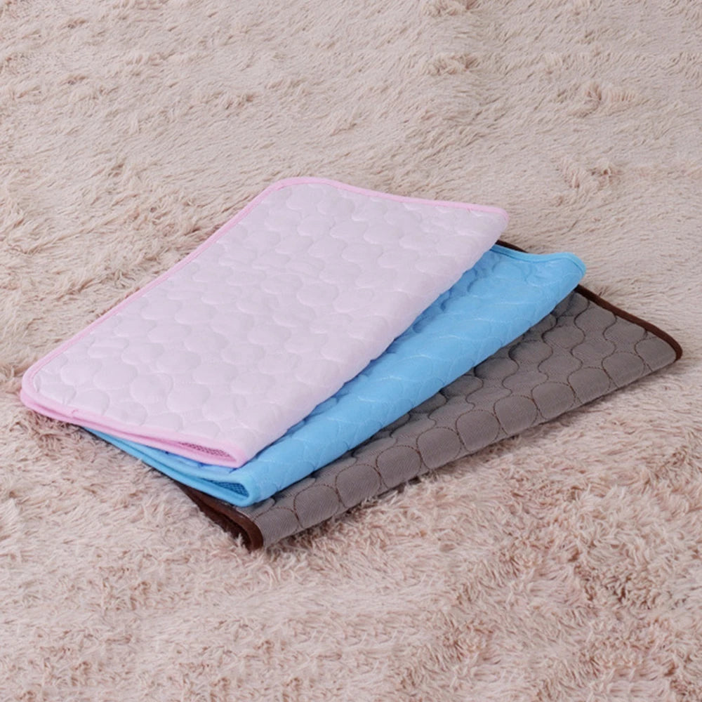 Cooling Summer Dog Mat Breathable Pet Bed Washable - Smarsty