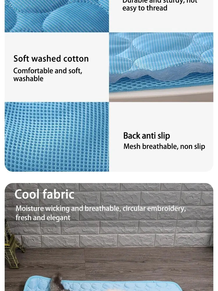 Cooling Pet Ice Mat for Summer Comfort and Relief - Smarsty