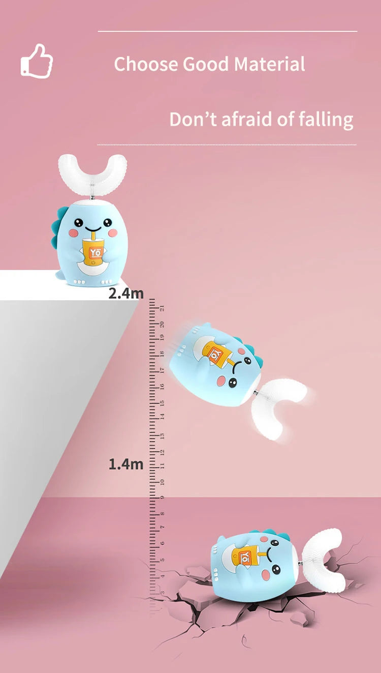 360 Degree Sonic Electric Toothbrush for Kids - Smarsty