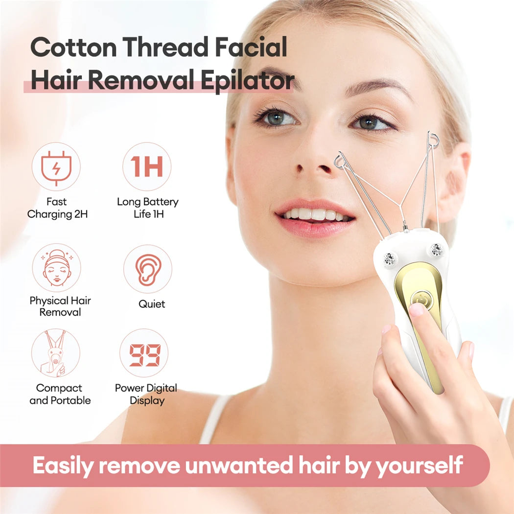 Rechargeable Electric Body Hair Remover for Women - Smarsty