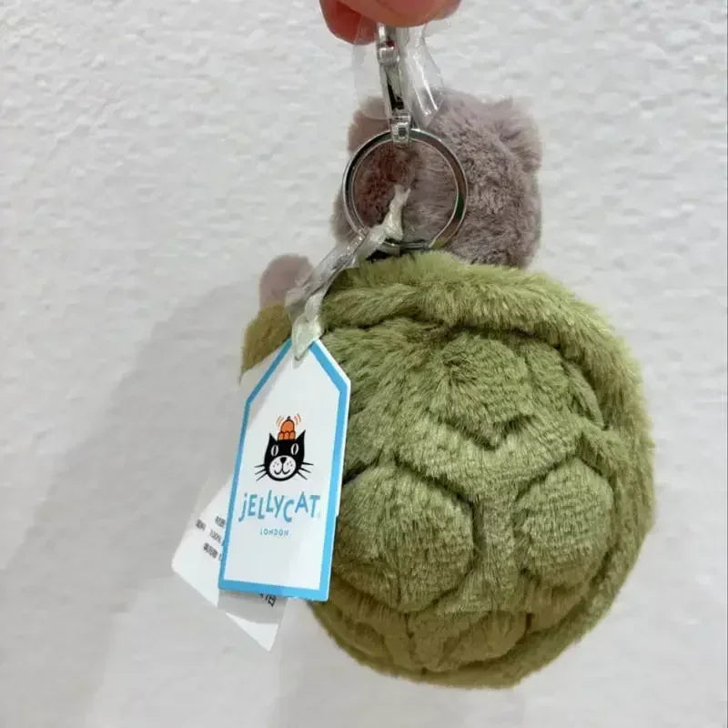 Turtle bag pendant keychain doll cute home decoration cat dog interactive toy pet holiday gift 15cm - Smarsty