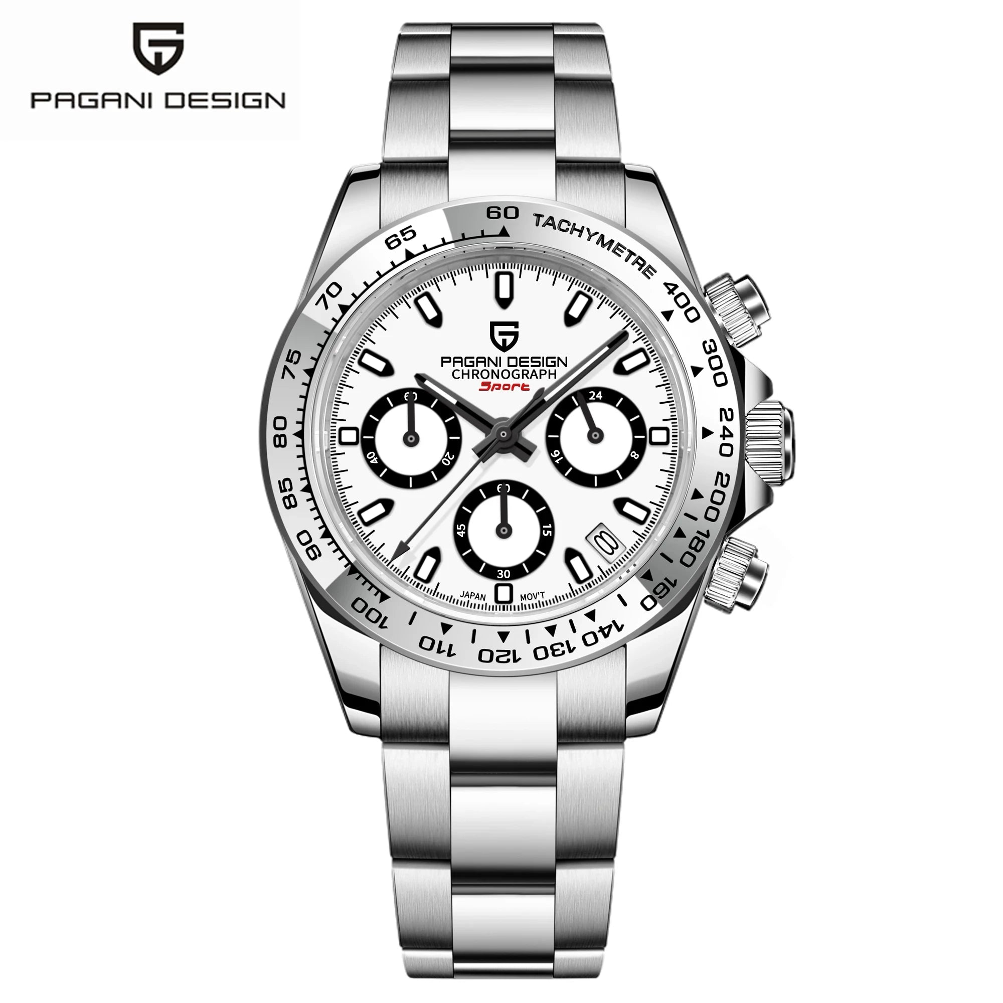 PAGANI DESIGN Luxury Men's Quartz Chronograph Watch - Smarsty