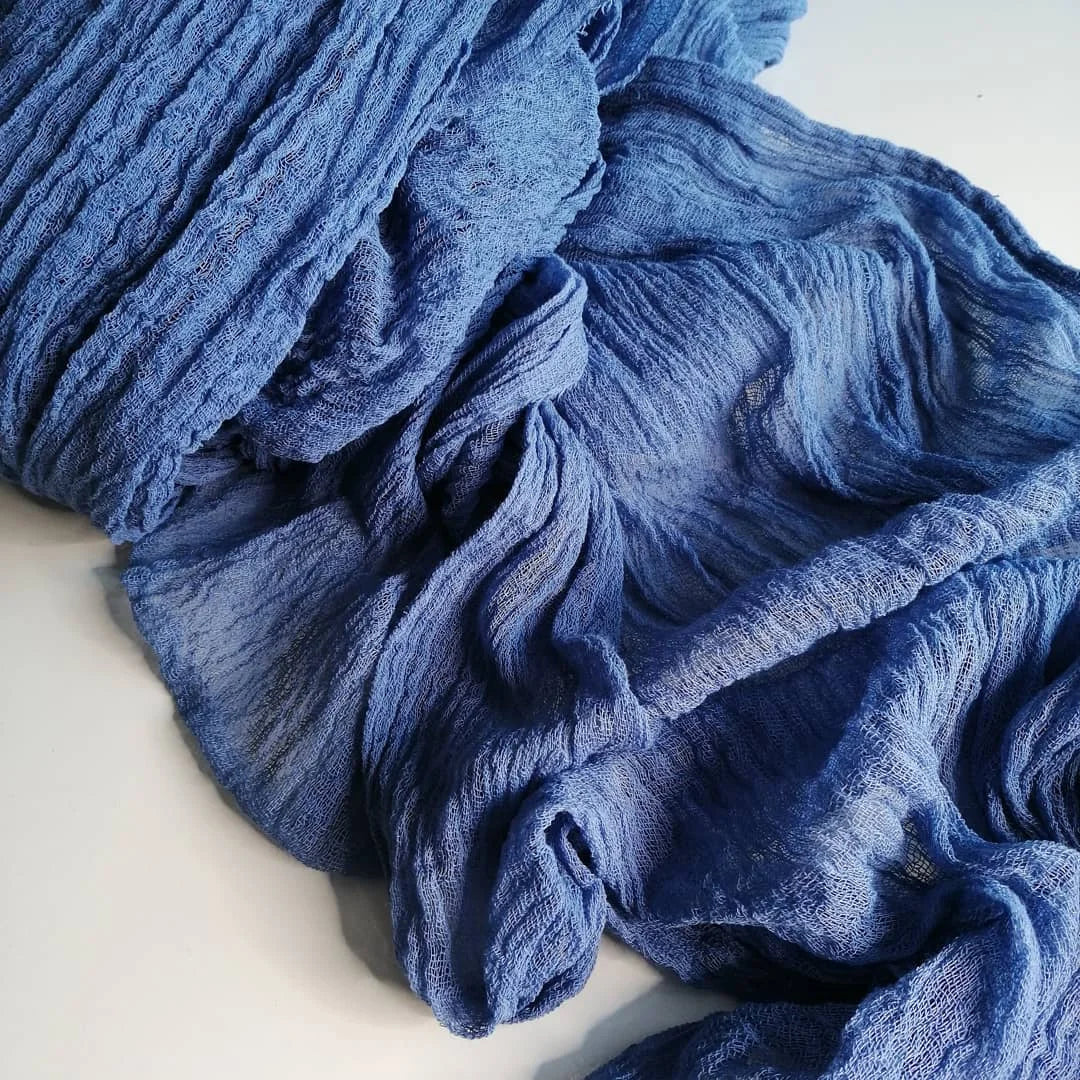 Wrinkle Gauze Table Runner for Elegant Dining Decor - Smarsty