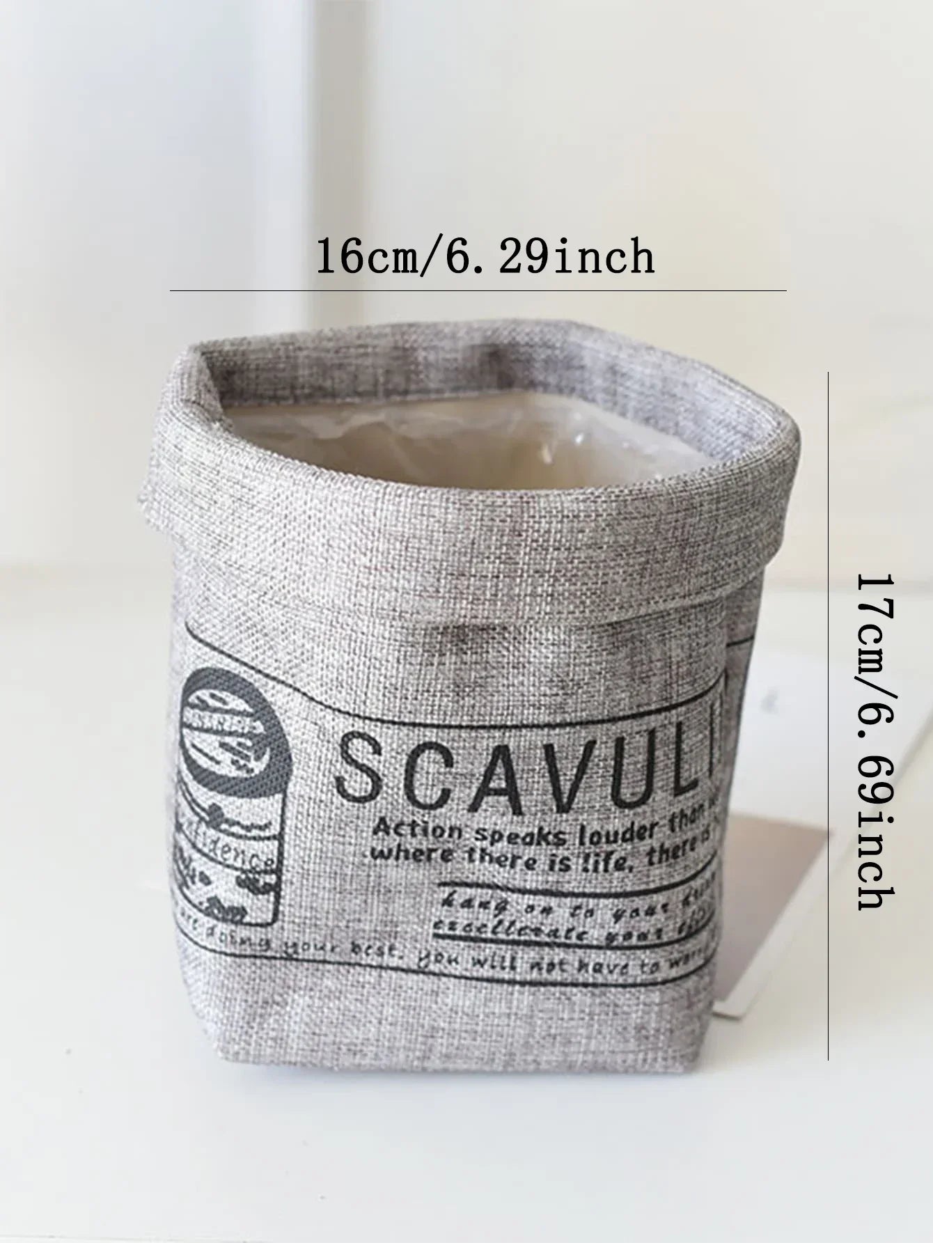 1pc-Nordic Flower Pot Ins Kraft Paper Creative Fabric Flower Pot Set Living Room Potting Flower Pot Decoration Home Flower Pot