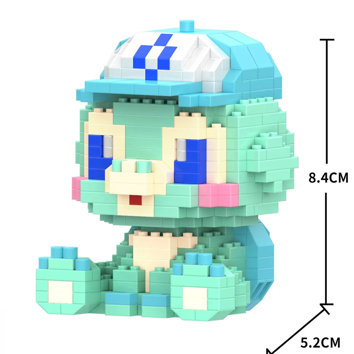 DIY Pokemon Blocks Small Cartoon Mini Building Block Pikachu Charizard Eevee Mewtwo Anime Assemble Action Model Dolls Toys by Smarsty