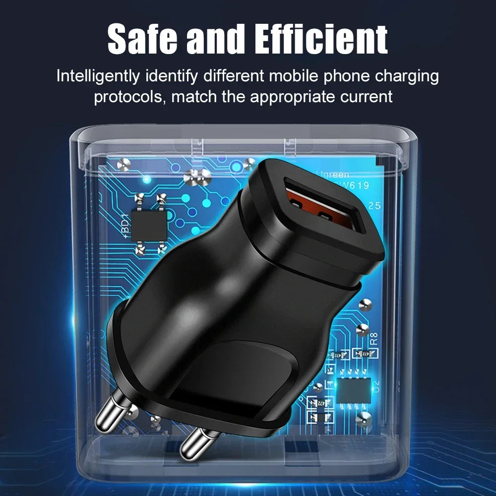 Compact Universal USB Wall Charger 5V 1A Power Adapter - Smarsty