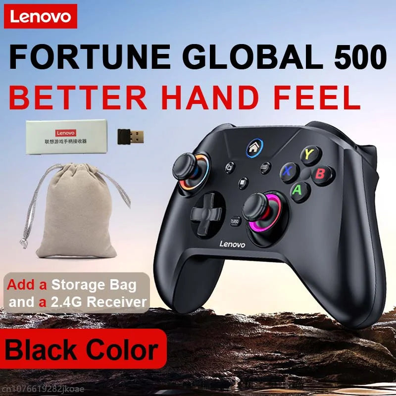 Lenovo S02 Wireless Bluetooth Gamepad with RGB Lighting - Smarsty