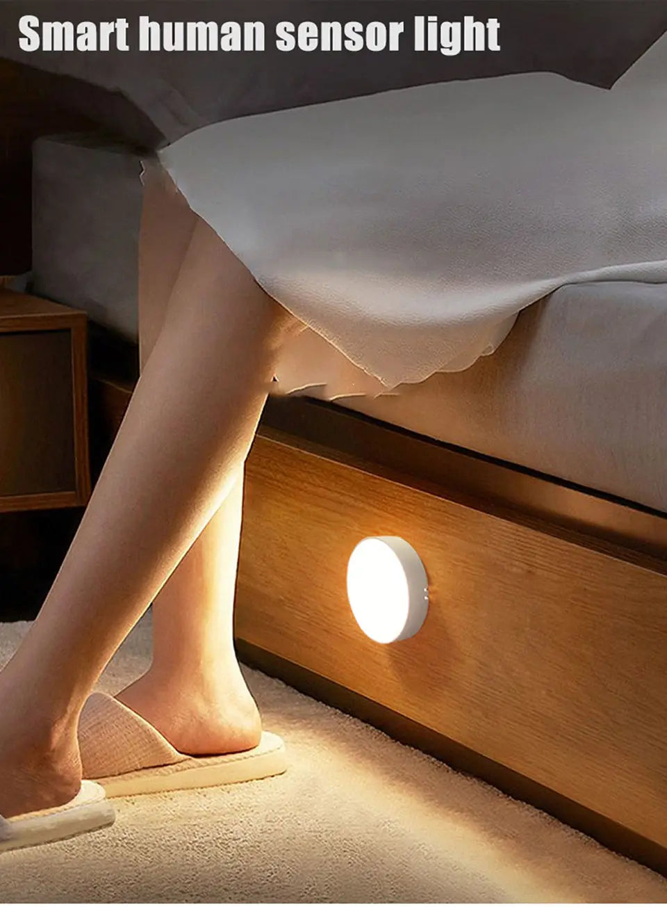 USB Rechargeable Motion Sensor LED Night Light - Smarsty