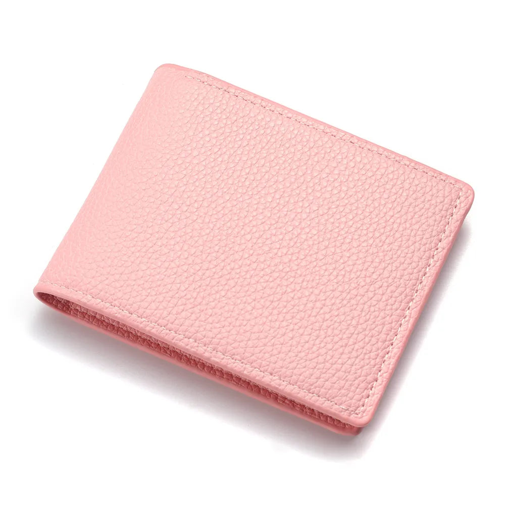2025 New Wallet Men Short Dollar Clip Zipper Simple Soft Leather Lightweight - Smarsty