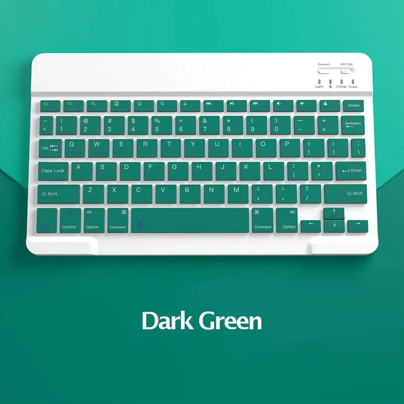 Bluetooth Keyboard 10 Inch For iPad Rechargeable Universal