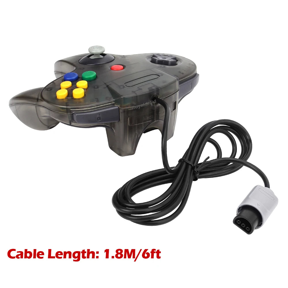 N64 Classic Wired Gamepad Controller With 8 Color Options - Smarsty