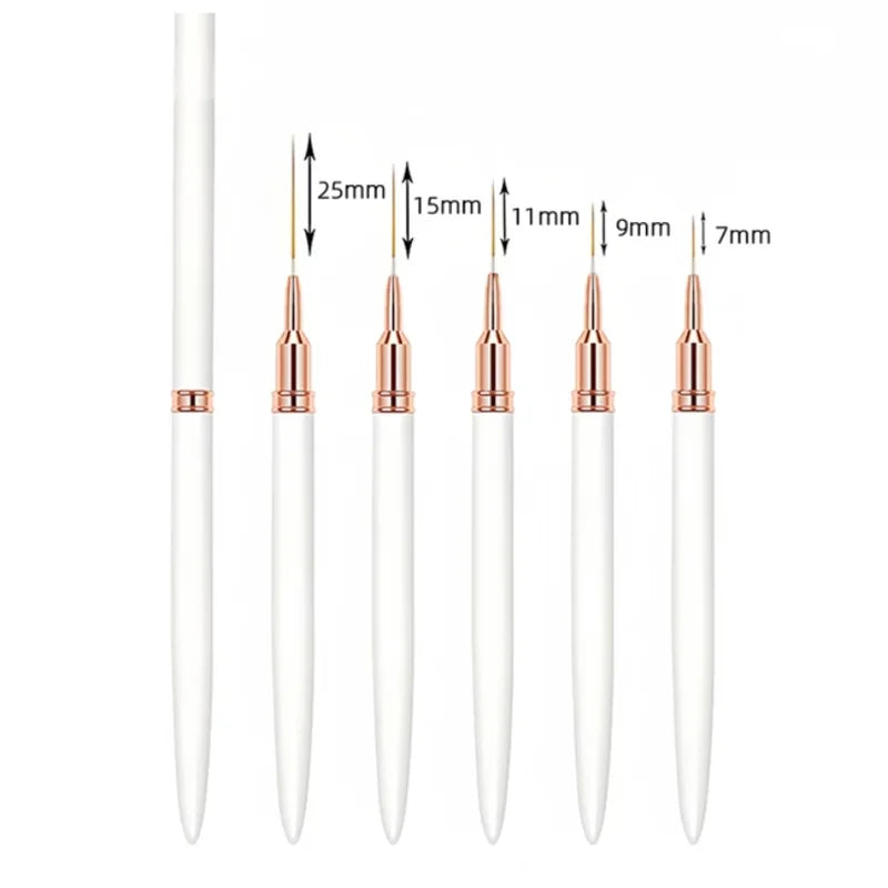 Professional Nail Art Liner Brush Set for Precision Painting - Smarsty