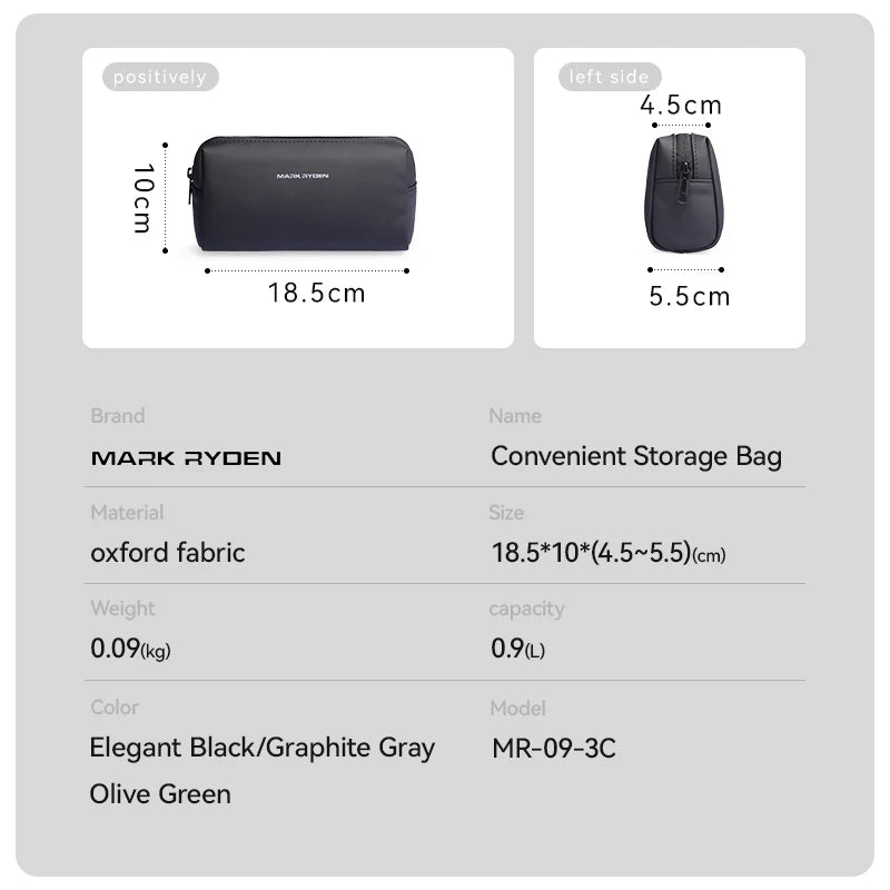 MarkRyden Portable Large Capacity Traveling Toiletries Bag