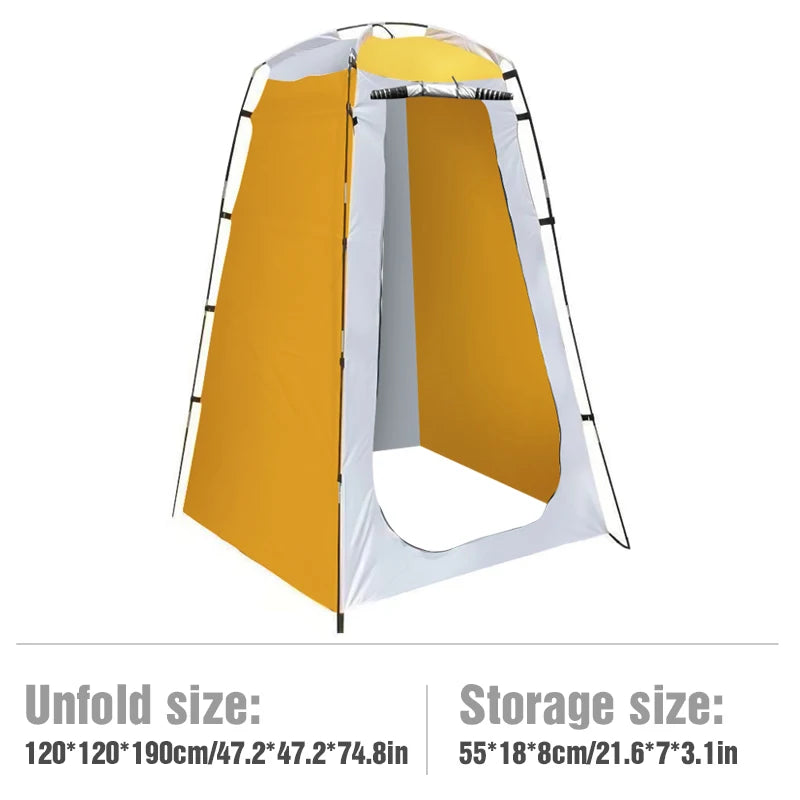 Westtune Portable Privacy Shower Tent Outdoor Waterproof Changing Room Shelter for Camping Hiking Beach Toilet Shower Bathroom by Smarsty