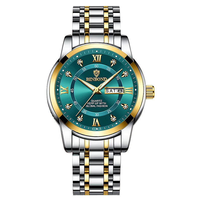 Luxury Waterproof Diver Watch for Men 30ATM - Smarsty