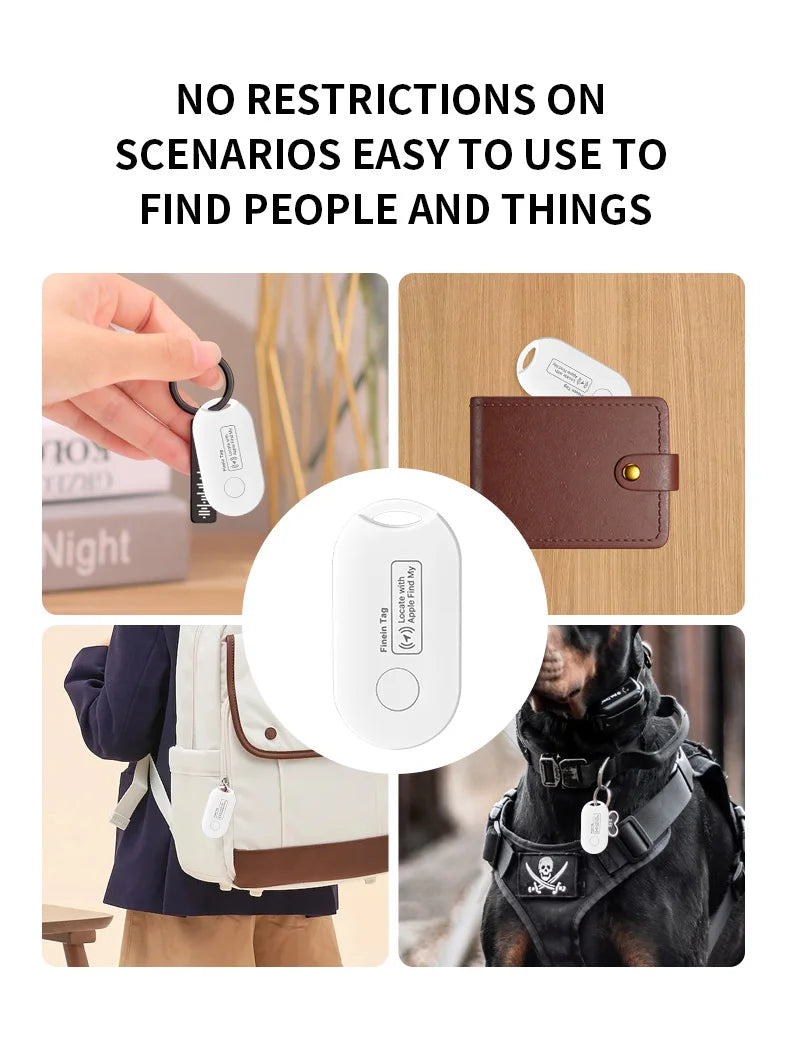 Mini GPS Tracker with Bluetooth Range for Easy Item Location - Smarsty