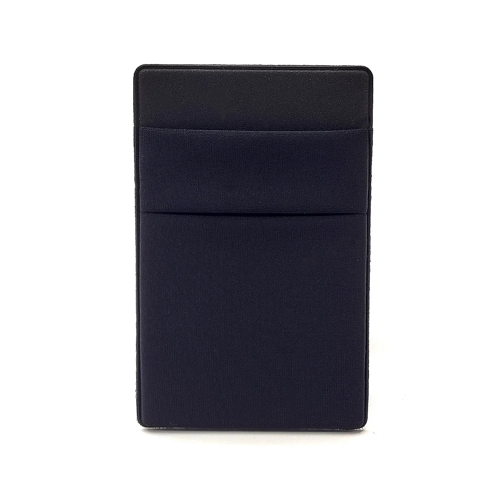 Fashion Elastic Cloth Cell Phone Card Holder Mobile Phone Wallet Case Credit ID Card Holder Adhesive Sticker Pocket Money Bag