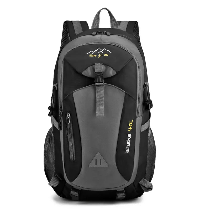New 40L outdoor hiking bag men's and women's shoulder bag sports bag leisure travel backpack large capacity - Smarsty