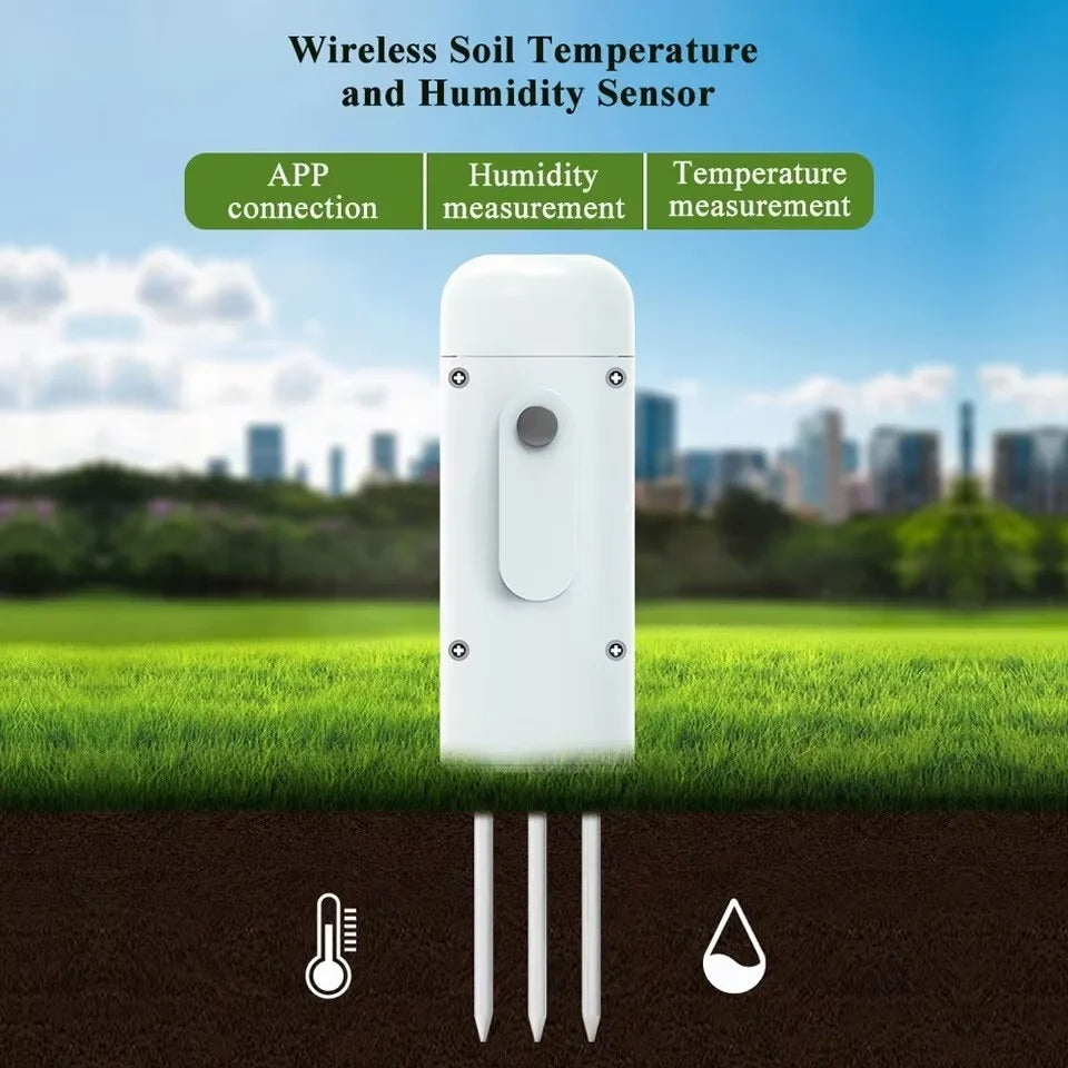 Tuya Zigbee Soil Moisture Sensor and Water Valve System - Smarsty