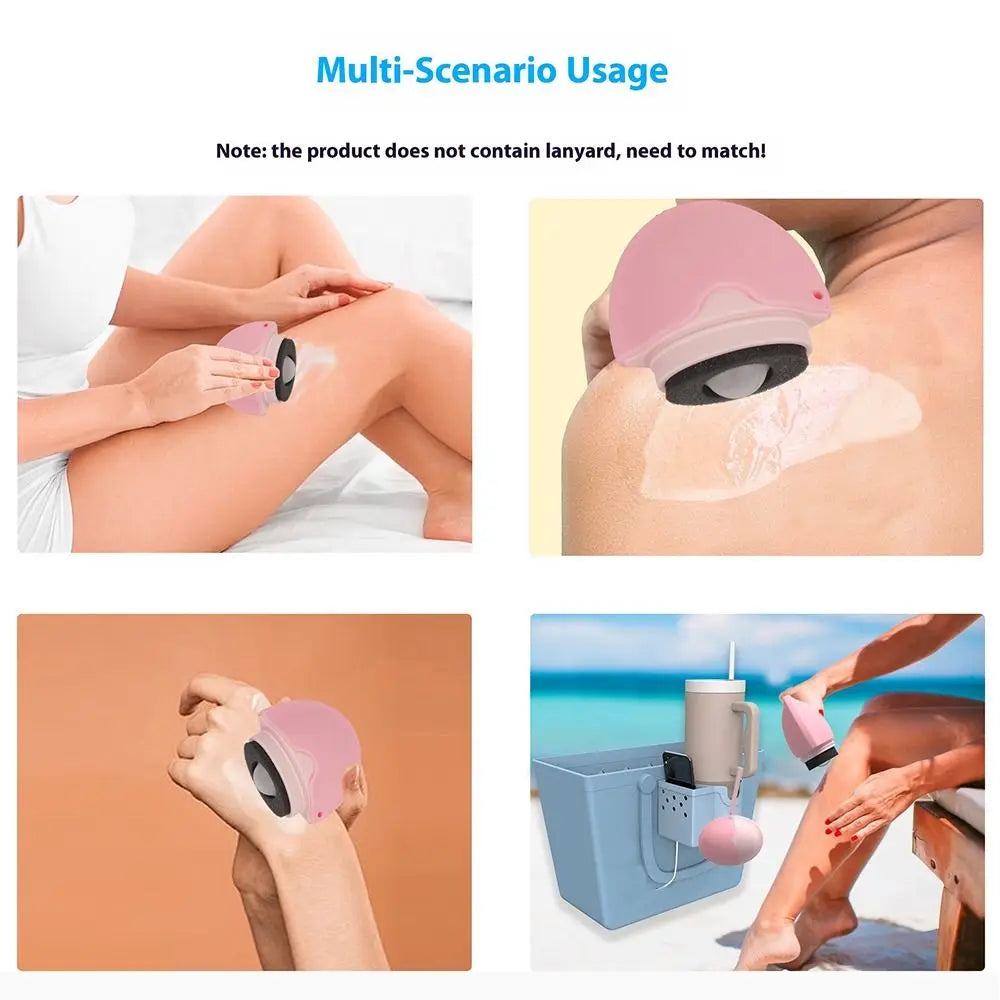 Silicone Sunscreen Roller Applicator for Easy Travel - Smarsty