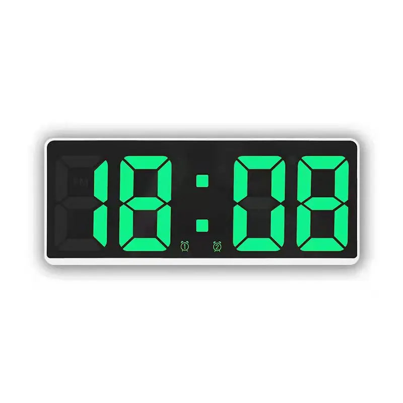 Voice Control Digital Alarm Clock with Temperature Display - Smarsty