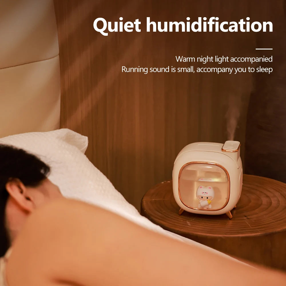 Cute Cartoon Ultrasonic Humidifier with Large Capacity - Smarsty