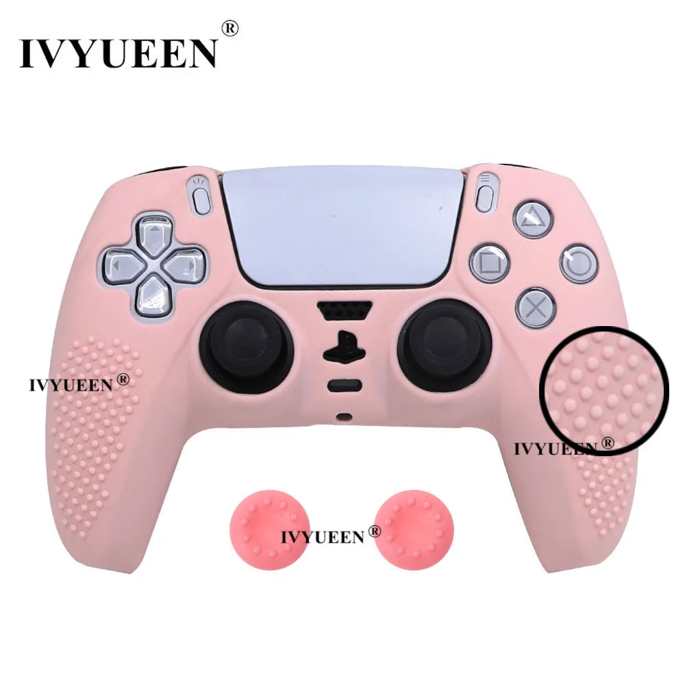Ivyueen Anti-Slip Silicone Cover for PS5 Controller - Smarsty