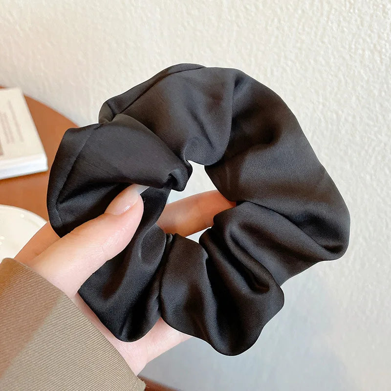 Satin Scrunchies Hair Accessories Gentle Soft Hold Premium - Smarsty