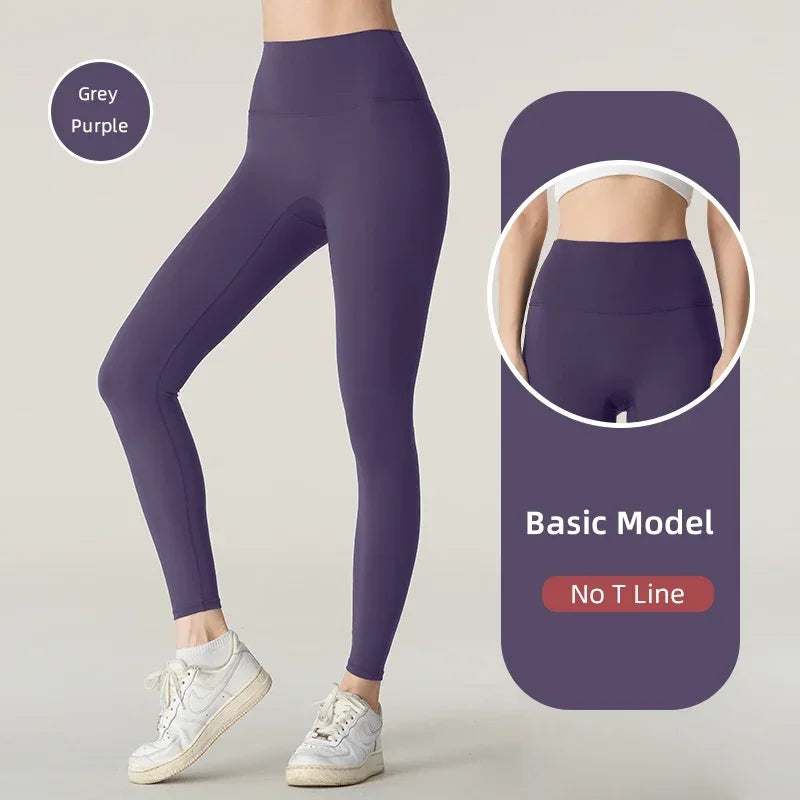 2024 Hot Sale Fitness Lenggings Female Full Length Leggings Running Pants Comfortable And Formfitting Yoga Pants Workout Legging - Smarsty