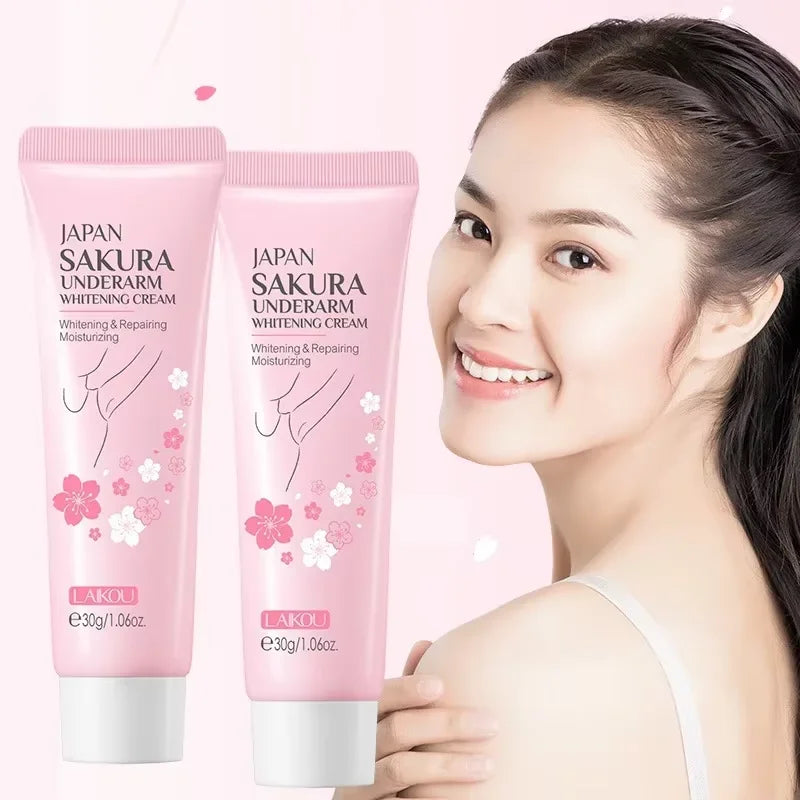 Laikou Sakura Underarm Cream for Skin Brightening - Smarsty
