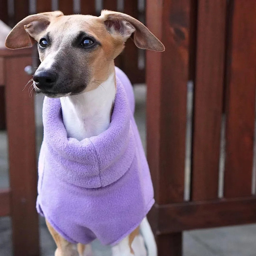 Winter Fleece Dog Vest for Italian Greyhounds - Smarsty