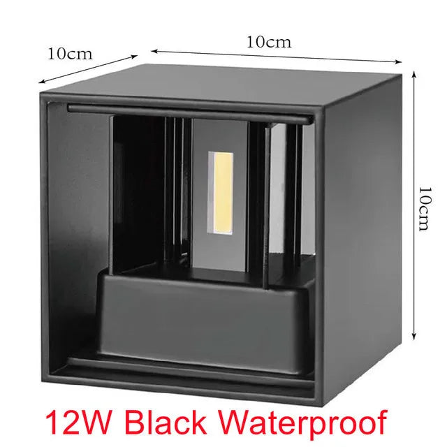 IP65 Outdoor LED Wall Lamp for Garden and Porch - Smarsty