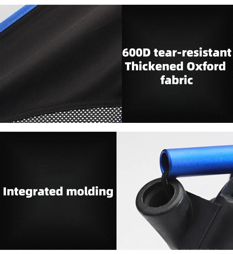 Outdoor foldable chair - ultra-light fishing camping leisure reclining chair - aluminum alloy moon chair - outdoor chair by Smarsty