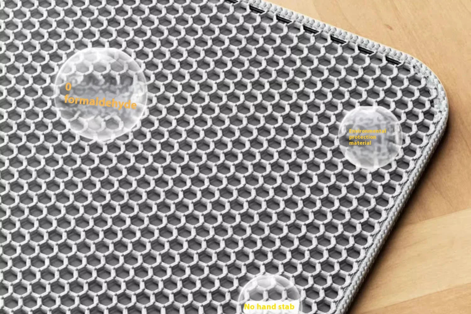 Extra Large Cat Litter Mat Heavy Duty Waterproof 2 Layer Non Slip Washable Pet Floor Protector Litter Box Sand Stopper - Smarsty