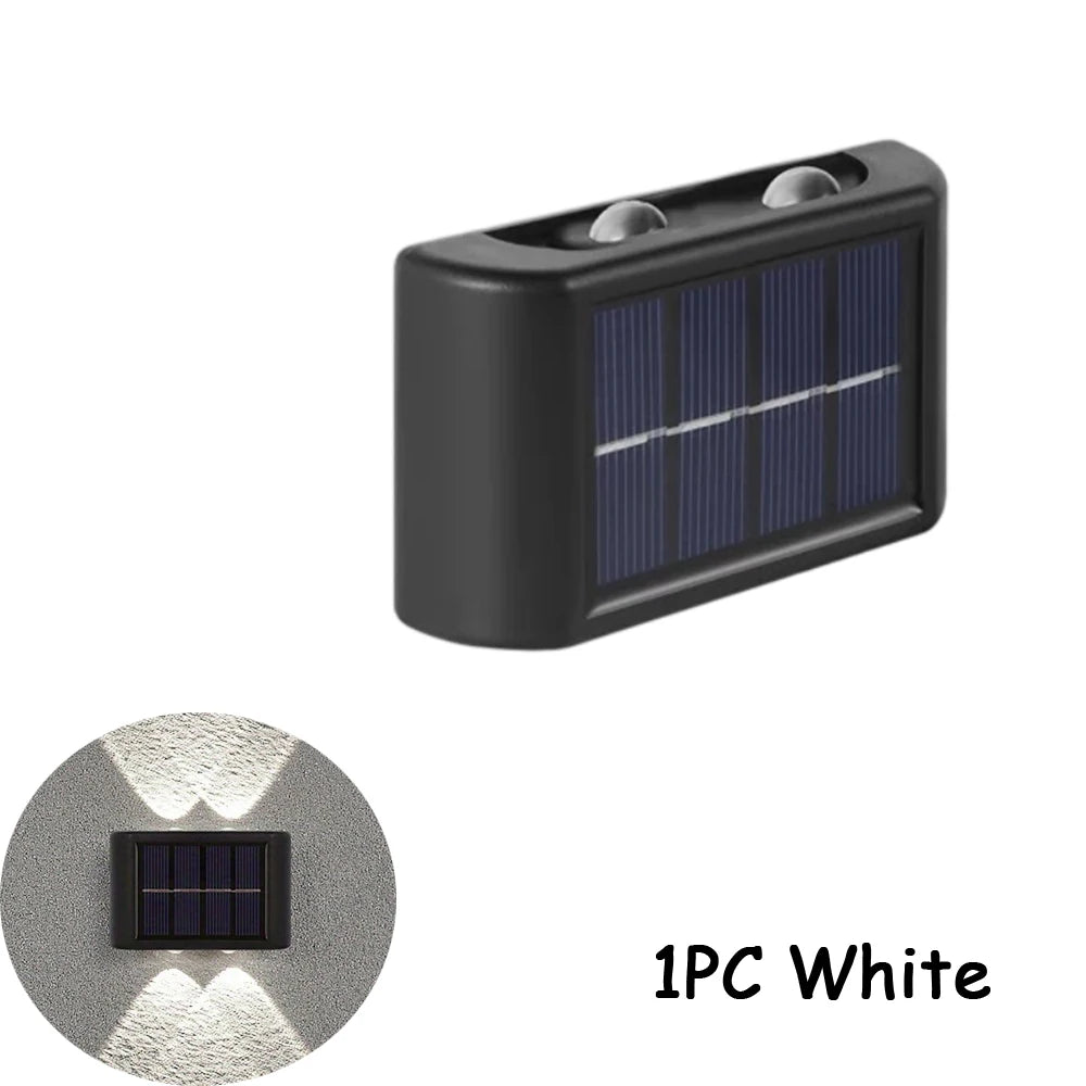 Solar LED Wall Lamp for Garden Decoration - Smarsty