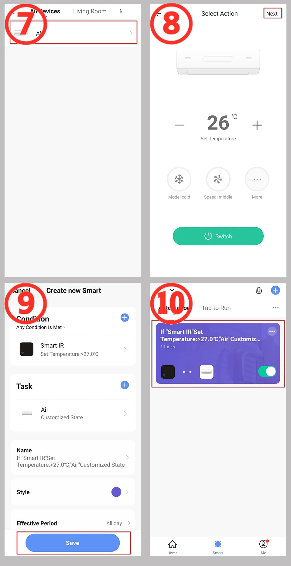Tuya Smart IR Remote With Temperature Sensor - Smarsty