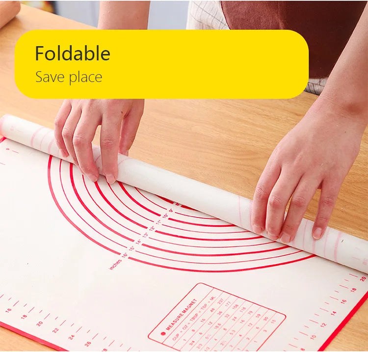 Non-Stick Silicone Baking Mat for Easy Dough Preparation - Smarsty
