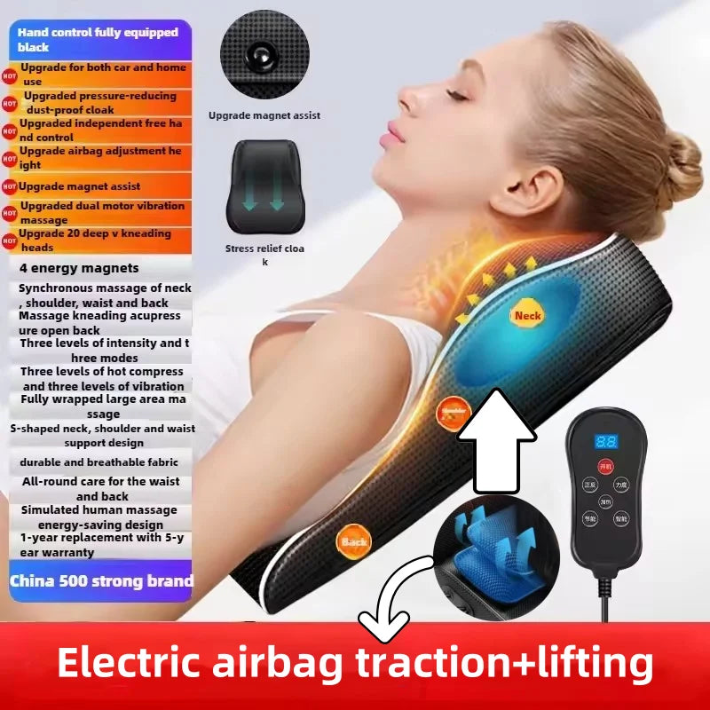 Electric Shiatsu Neck and Back Massager with Heating - Smarsty