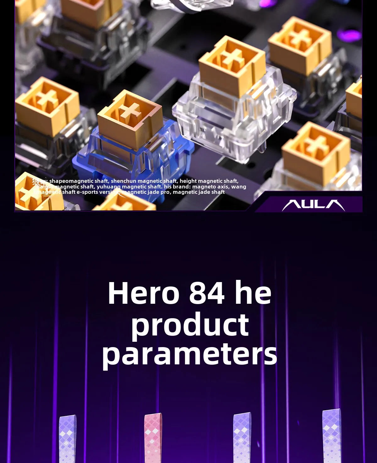Mechanical Keyboard With RGB For Fast Gaming Performance